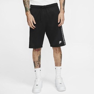 Pantaloni Scurti Nike Sportswear Polyknit Barbati Negrii | VSFL-20156